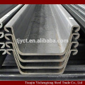 Z-Typ warmgewalzten Stahl Spundwand China Hersteller Preis